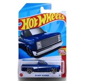 Hot Wheels 83 Chevy Silverado Blue Then and Now 910 B0DN31BX2X