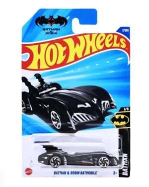 Hot Wheels Batman Robin Batmobile Batman 15 Scale Die cast Vehicle B0DQ6KF8GX