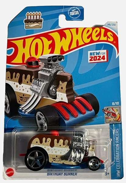 Hot Wheels Birthday Burner 146250 B0DCTT4ND8
