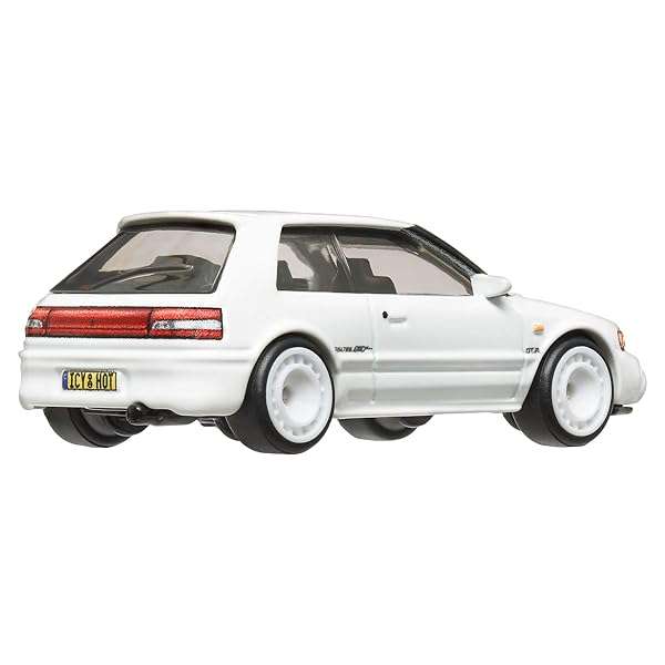 Hot Wheels Boulevard Mazda 323 GTR 164 Scale Die Cast Car White B0CNX92WG4 3