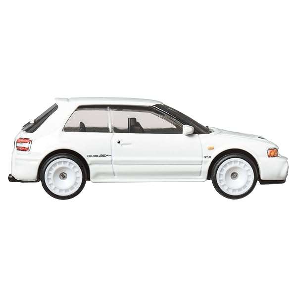 Hot Wheels Boulevard Mazda 323 GTR 164 Scale Die Cast Car White B0CNX92WG4 4