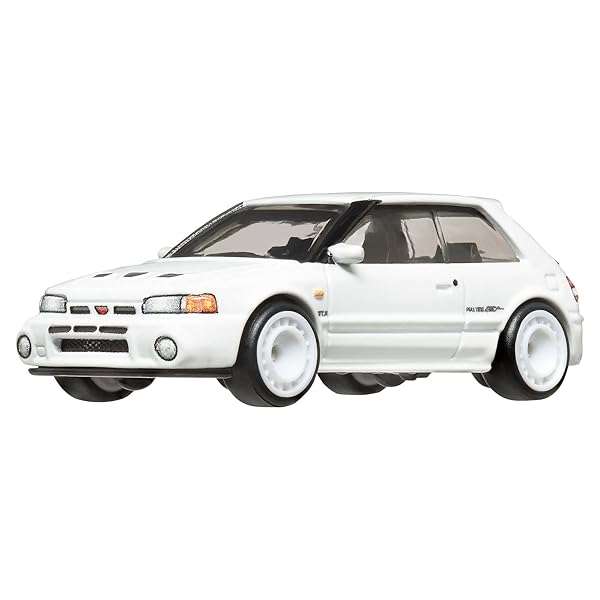 Hot Wheels Boulevard Mazda 323 GTR 164 Scale Die Cast Car White B0CNX92WG4 6