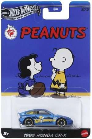 Hot Wheels Entertainment Peanuts 1985 Honda CR X B0DQ5RGM6Z