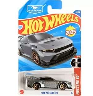 Hot Wheels Ford Mustang GTD Mustang 60 15 Silver 34250 B0DS1HNJ7H