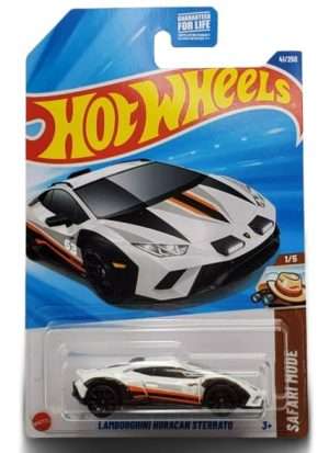 Hot Wheels Lamborghini Huracan Sterrato Safari Mode 15 White 41250 B0DS1J7FZF