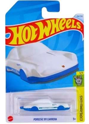 Hot Wheels Porsche 911 Carrera White Experimotors 55 134250 Keychain B0DJRPMZNT