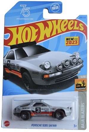 Hot Wheels Porsche 928S Safari Baja Blazers 510 Silver 208250 B0DKGB122Y