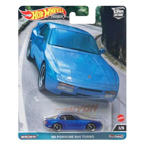 Hot Wheels Premium 2023 Car Culture Canyon Warriors 89 Porsche 944 Turbo 164 Diecast Mode Car B0C5BBZQY6