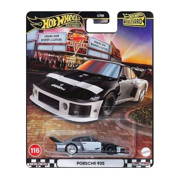 Hot Wheels Premium Boulevard Porsche 935 Toys B0DR3SRN5J