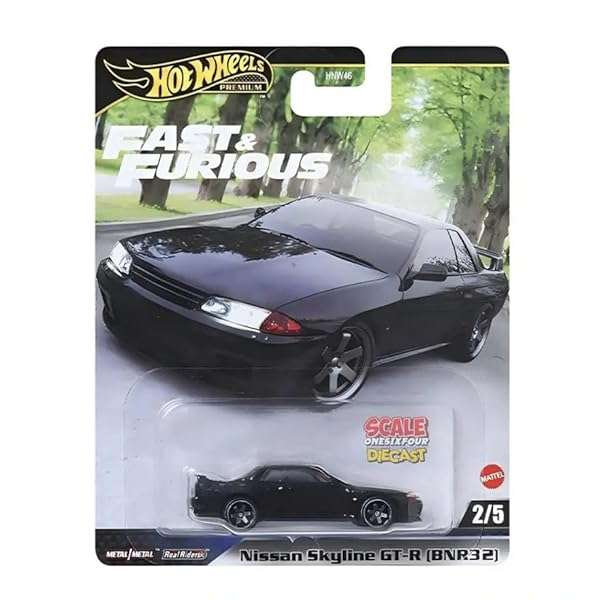 Hot Wheels Premium Fast and Furious Nissan Skyline GT R BNR32 B0F9QBKQ9G