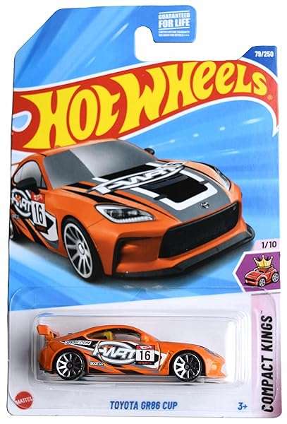 Hot Wheels Toyota GR86 Cup Compact Kings 110 Orange 79250 B0DXHHXFG7