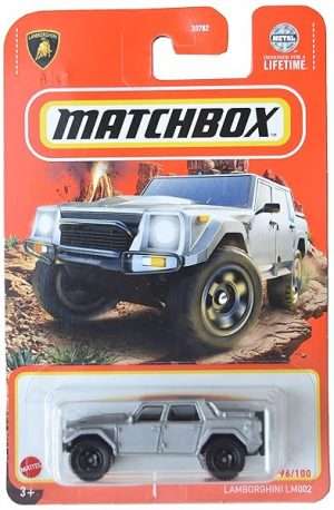Matchbox Lamborghini LM002 Gray 96100 B0CP6G7MT2